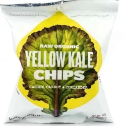 Loving Earth Raw Organic Yellow Kale Chips 8x40g
