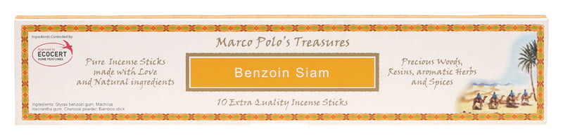 MARCO POLO'S TREASURES Incense Sticks Benzoin Siam - 10.00