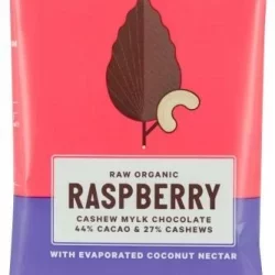 Loving Earth Raw Organic Raspberry Cashew Mylk Chocolate 16x30g