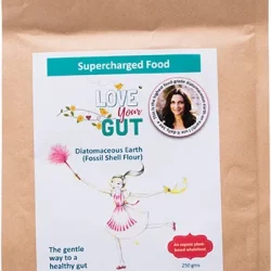 SUPERCHARGED FOOD Love Your Gut Powder Diatomaceous Earth - 250g