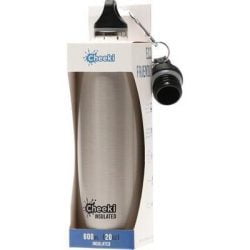 Silver S/Steel Bottle 600ml