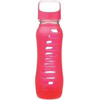 Glass Bottle Pink Raspberry 650ml