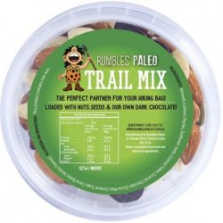 Rumbles Paleo Trail Mix 125g Tub