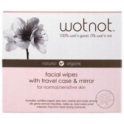 Facial Wipes Travel Case 25 pack