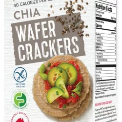 Orgran Multigrain Wafer Crackers w/Chia G/F 100g