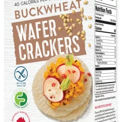 Orgran Multigrain Wafer Crackers w/Buckwheat G/F 100g
