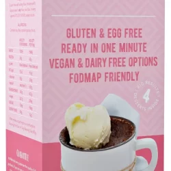 Melindas Choc Fudge Mug Brownie Pre-Mix G/F 200g