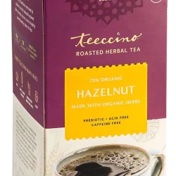 Teeccino Hazelnut Herbal Coffee 25 Tee-Bags