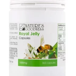 Natures Goodness Royal Jelly 1000mg Capsules/365s