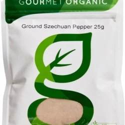 Gourmet Organic Ground Szechuan Pepper 25g Sachet x 1