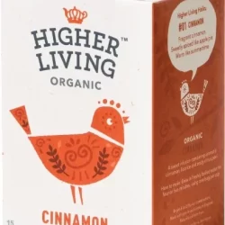 Higher Living Organic Cinnamon Tea Caffeine Free 15Teabags