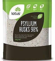 Lotus Psyllium Husk Organic G/F 200g