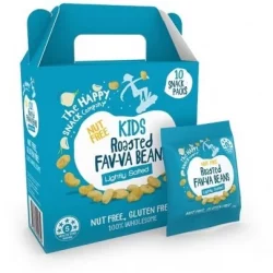 The Happy Snack Company KIDS Fav-va Beans Lightly Salted 10x15g Pack