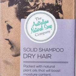 THE AUST. NATURAL SOAP CO Solid Shampoo Bar Dry Hair - 100g