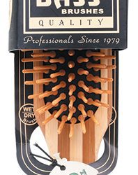 BASS BRUSHES Bamboo Hair Brush Professional Style - 1.00