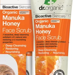 DR ORGANIC Face Scrub Organic Manuka Honey - 125ml