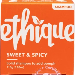 ETHIQUE Solid Shampoo Bar Sweet & Spicy - Add Oomph - 110g