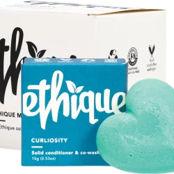 ETHIQUE Solid Conditioner & Co-Wash (Mini) Curliosity - Curly Hair - 20x15g