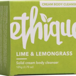 ETHIQUE Solid Cream Body Cleanser Lime & Lemongrass - 105g