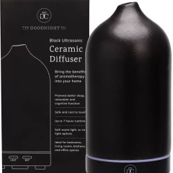 THE GOODNIGHT CO. Ceramic Diffuser Black Ultrasonic - 1.00