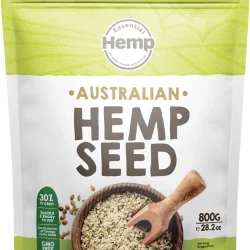 ESSENTIAL HEMP Australian Hemp Seeds Hulled - 800g