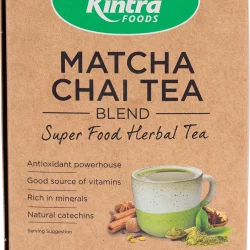 KINTRA FOODS Matcha Chai Tea Blend Tea Bags - 25.00