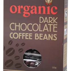 ORGANIC TIMES Dark Chocolate Coffee Beans - 150g