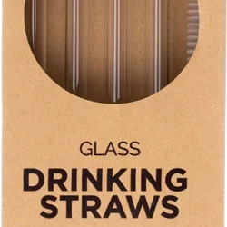 EVER ECO Glass Straws - Straight  - 4.00