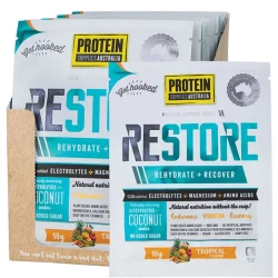 PROTEIN SUPPLIES AUST. Restore Hydration Recovery Drink Tropical - 16x10g