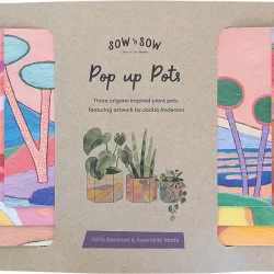 SOW 'N SOW Pop Up Pot Pack of 3 (1 x S, M, L) - 1.00