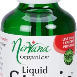 NIRVANA ORGANICS Liquid Stevia Raspberry - 50ml