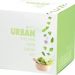 URBAN GREENS Grow Kit Kitchen Herbs - 10x10cm - 1.00