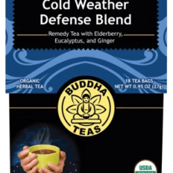BUDDHA TEAS Organic Herbal Tea Bags Cold Weather Defense Blend - 18.00