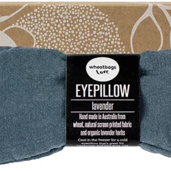 WHEATBAGS LOVE Eyepillow - Luxe Linen Slate (Lavender Scented) - 1.00