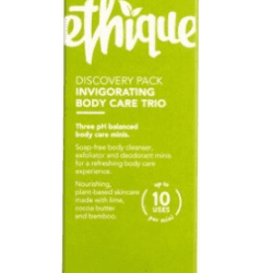 ETHIQUE Discovery Pack 3x Minis - Invigorating Body Care - 45g