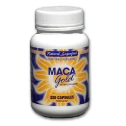 Maca Gold Organic Capsules 220Caps 550mg