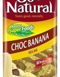 Go Natural Choc Banana Oat Bars 10x80g