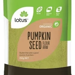 LOTUS Organic Pumpkin Seed Flour Raw Austrian G/F 250g