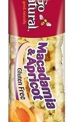 Go Natural Macadamia And Apricot 16 x 40g Bar