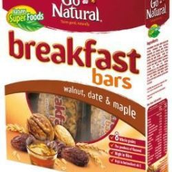Go Natural Breakfast Bar Walnut Date Maple 200gm