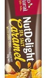 Go Natural NutDelight Sea Salt Caramel w/Dark Choc G/F 16x50g