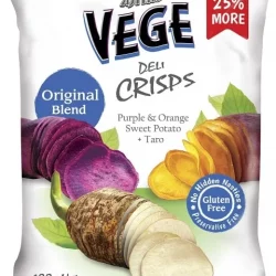 Vege Deli Crisps Original, Sweet Potato 100g x 5